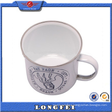 2015 Best Selling Products Custom Enamel Metal Mug